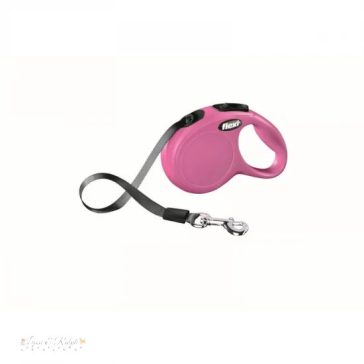   Flexi New Classic szalagos automata póráz XS 3m 12kg-ig pink