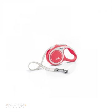 Flexi New Comfort szalagos automata póráz XS 3m piros