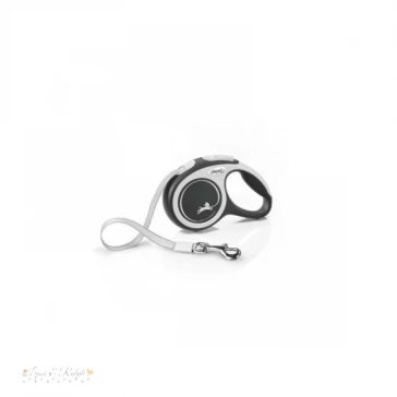 Flexi New Comfort szalagos automata póráz XS 3m fekete