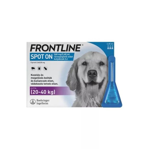 Frontline spot on L kutya 20-40 kg 3x