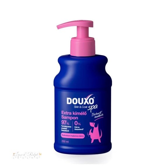 DOUXO® Skin & Coat SPA, Extra kímélo sampon, viszketésre hajlamos bőrre 250 ml