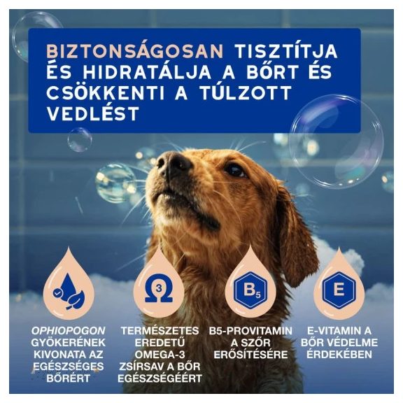 DOUXO® Skin & Coat SPA, Extra kímélo sampon, vedléscsökkento 250ml