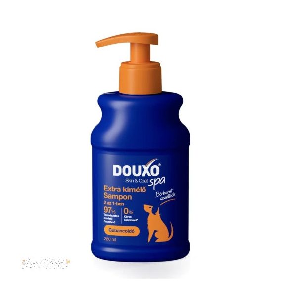 Douxo Spa 2 az 1-ben gubancoldó sampon kutyáknak 250ml