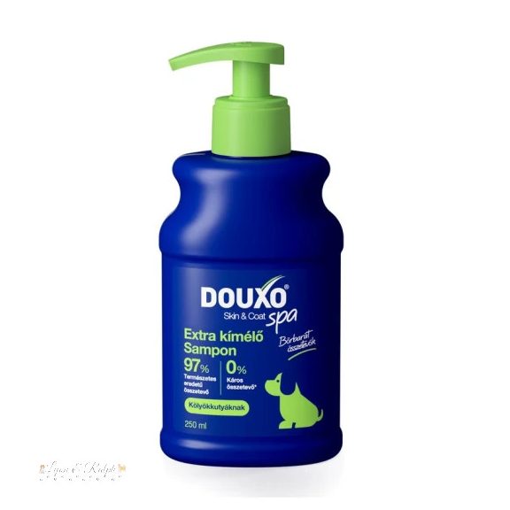 DOUXO® Skin & Coat SPA, Extra kímélo sampon, kölyökkutyáknak 250 ml