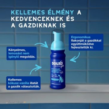   Douxo Spa Lemosást nem igénylő frissítő hab kutyáknak 150ml