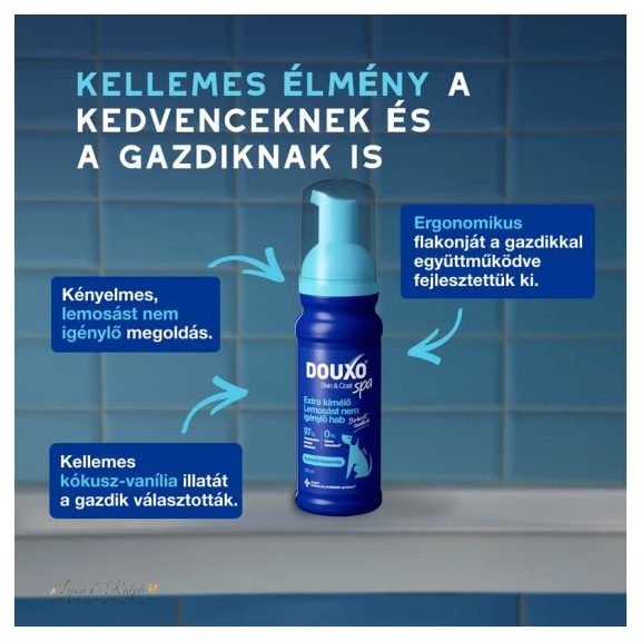 Douxo Spa Lemosást nem igénylő frissítő hab kutyáknak 150ml