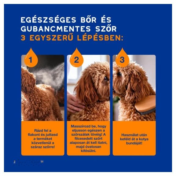 Douxo Spa Gubancoldó spray kutyáknak 295ml DOUXO® Skin & Coat SPA, Extra kímélo spray, Gubancoldó