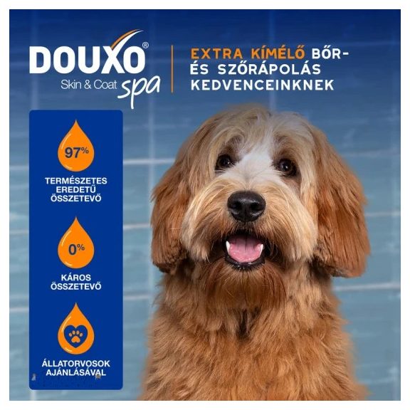 Douxo Spa Gubancoldó spray kutyáknak 295ml DOUXO® Skin & Coat SPA, Extra kímélo spray, Gubancoldó