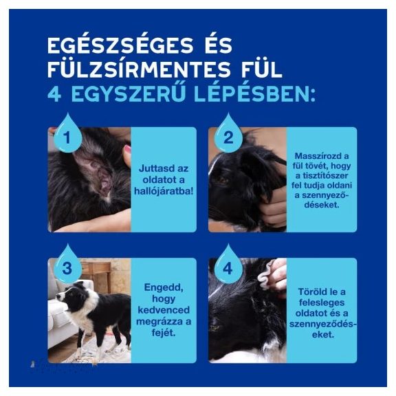 Douxo Spa Fültisztító folyadék kutyáknak és macskáknak 120ml