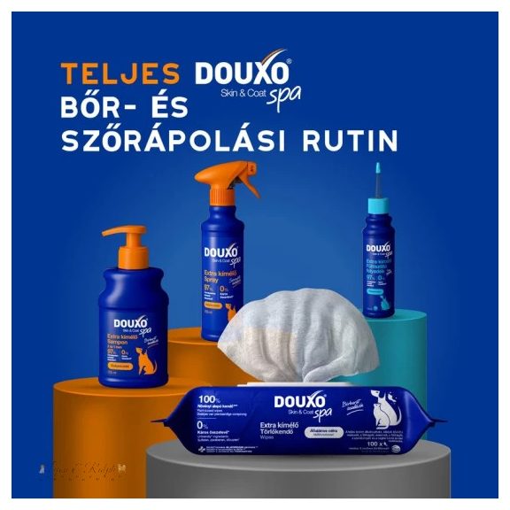 Douxo Spa Fültisztító folyadék kutyáknak és macskáknak 120ml