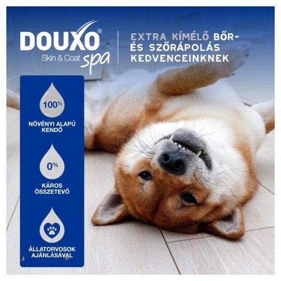 Douxo Spa Nedves törlőkendő kutyáknak és macskáknak 100db