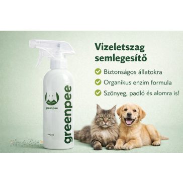   GREENPEE – biológiai vizeletszag-semlegesítő spray 500ml