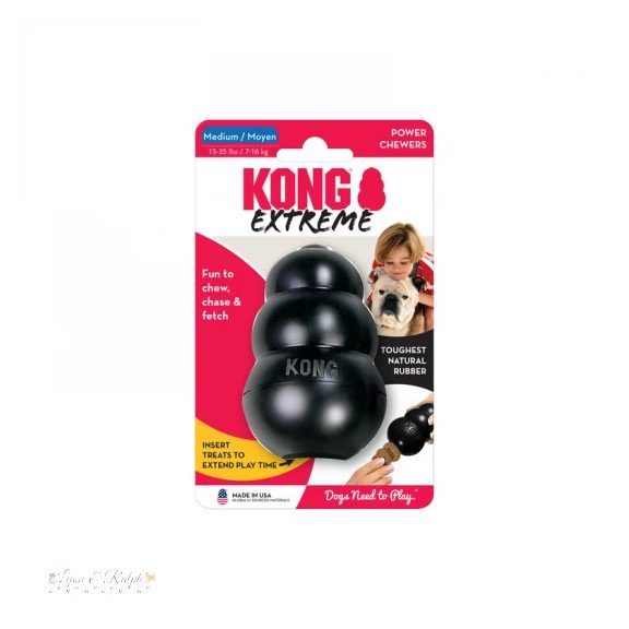 KONG Játék Extrém Harang Fekete Kutyajáték M