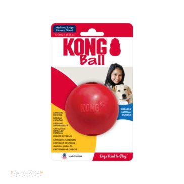 KONG Feliratos Labda Kutyajáték M/L