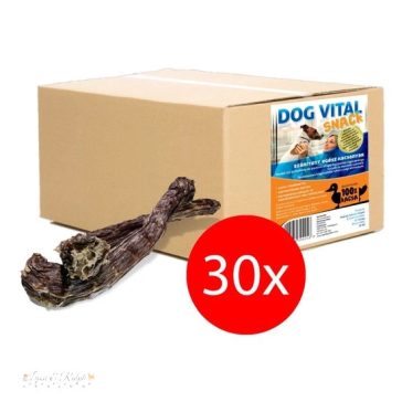 Dog Vital Szárított jutalomfalat Kacsanyak 30db/karton