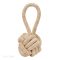 KERBL Csomózott labda kötéllel, 21 cm