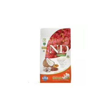 N&D Quinoa Dog Skin & coat hering & coconut adult mini 800g