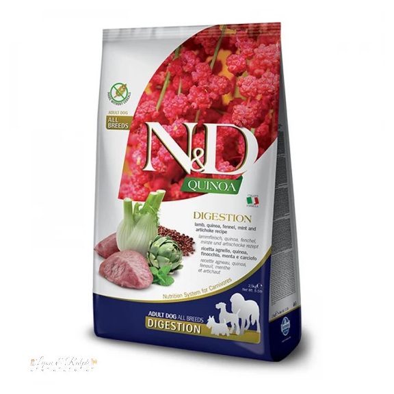 N&D Quinoa Dog Digestion bárány medium/maxi 7kg