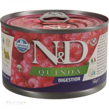 N&D Quinoa Dog konzerv Digestion adult mini 140g