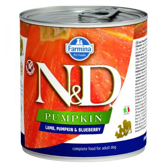 N&D Dog konzerv Bárány & Áfonya Sütőtökkel 285gr