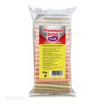   Premium Dog Plusz Rágóropi Vegyes Színben 12cm/9–10mm 1120gr