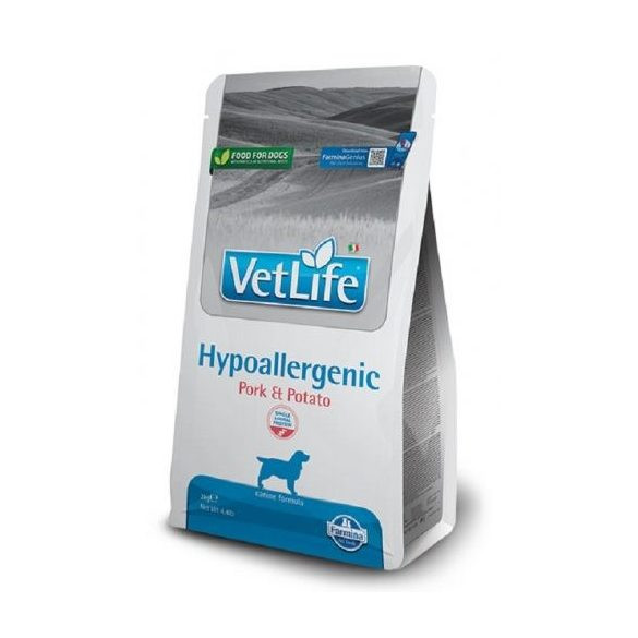 Vet Life Dog Hypoallergenic Pork & Potato 2kg