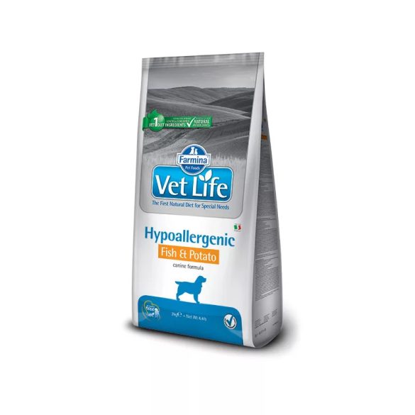 Vet Life Dog Hipo Fish & Potato 2 Kg