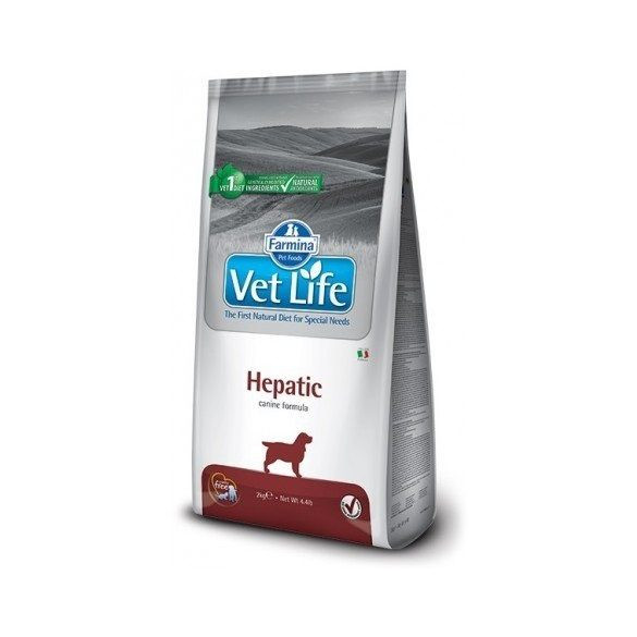 Vet Life Natural Diet Dog Hepatic 2kg