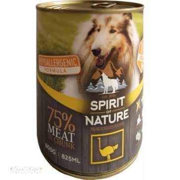 Spirit of Nature Dog konzerv Strucchússal 800g
