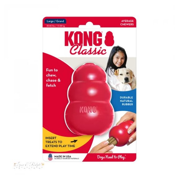KONG Classic Harang Piros Kutyajáték L