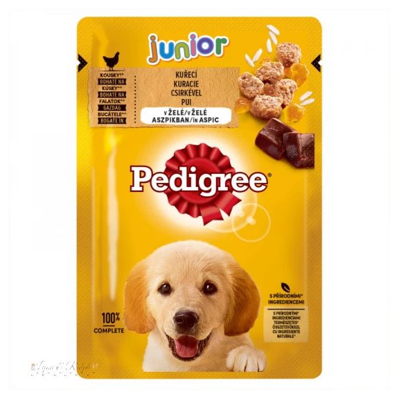 Pedigree Alutasakos Junior Csirke 100g