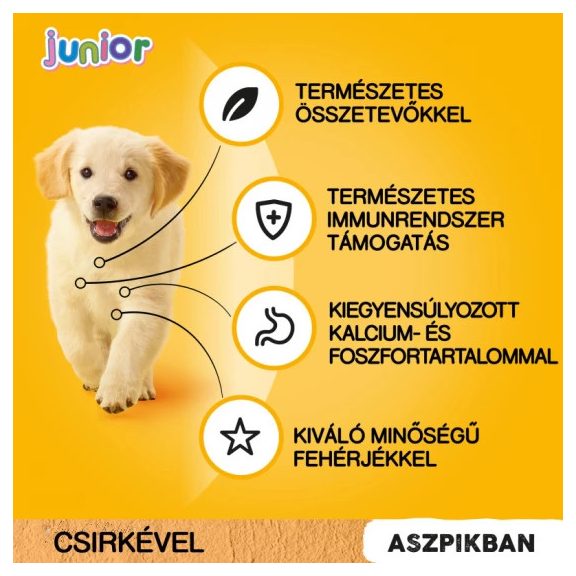 Pedigree Alutasakos Junior Csirke 100g