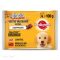 Pedigree alutasak Multipack Junior Csirke & rizs, Marha & rizs 4x100g