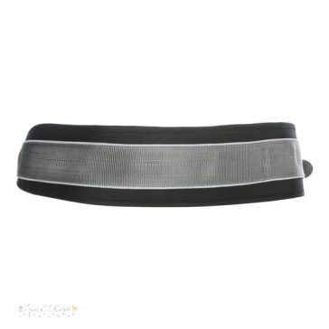   Trixie derékra rögzíthető póráz futáshoz 75-120cm/9 cm, 1,2-1,5m/25mm szürke