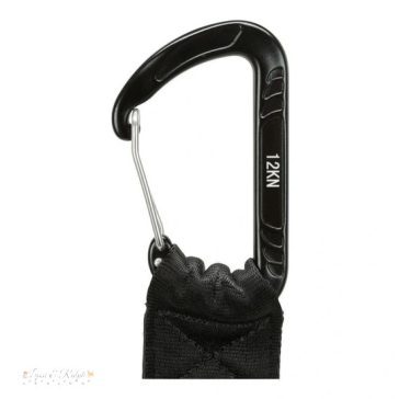   Trixie Univerzális Hegymászó Karabiner Övszíjhoz 30cm/38 mm fekete