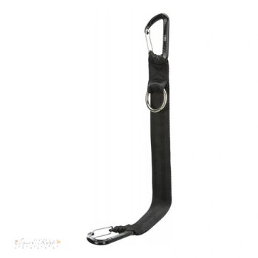   Trixie Univerzális Hegymászó Karabiner Övszíjhoz 30cm/38 mm fekete