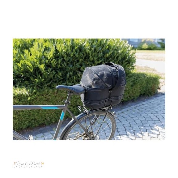 Trixie Kosár keskeny biciklire 29x42x48cm fekete