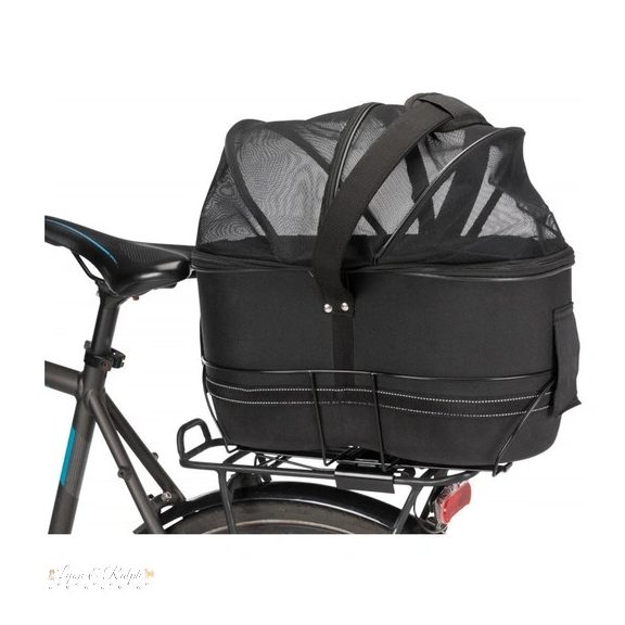 Trixie Kosár keskeny biciklire 29x42x48cm fekete