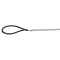 Trixie láncos póráz nylon fogóval 1,1m/2mm fekete