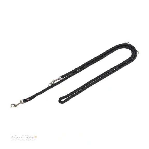 Trixie Cavo hosszabbítható póráz S–M 2m/12 mm fekete