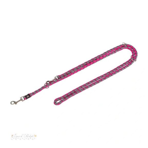 Trixie Cavo hosszabbítható póráz S–M 2m/12 mm fuchsia/grafit
