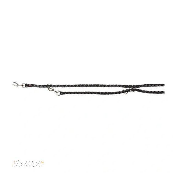 Trixie Cavo hosszabbítható póráz L-Xl 2m/18mm fekete/ezüst