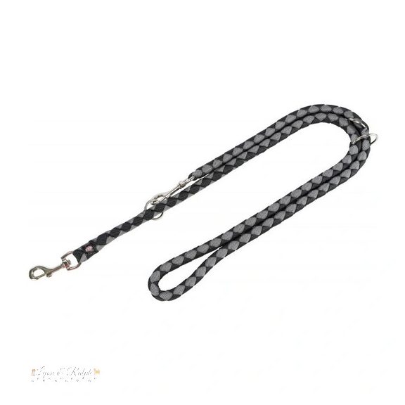 Trixie Cavo hosszabbítható póráz L-Xl 2m/18mm fekete/ezüst