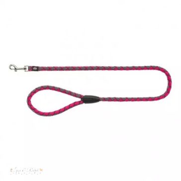 Trixie Cavo póráz L–XL: 1,00 m/18 mm, fuchsia/grafit