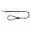 Trixie Cavo póráz L–XL: 1,00 m/18 mm, fekete/ezüst