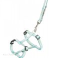   Trixie Hám pórázzal Junior & Puppy M–L: 27–45 cm/10 mm, 2m, menta