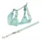 Trixie Junior Puppy Soft Szett Hám+póráz 26–34 cm/10mm 2m menta