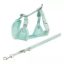 Trixie Junior Puppy Soft Szett Hám+póráz 26–34 cm/10mm 2m menta