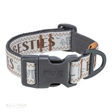   Trixie Nyakörv BE NORDIC Extra Széles, S–M: 32–45 cm/30 mm, Szürke