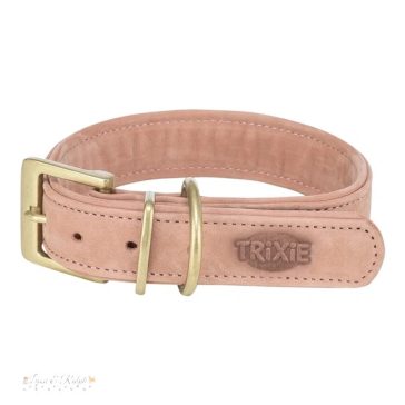   Trixie Nyakörv Pure bőr, XS: 25–31 cm / 25 mm, rózsaszín